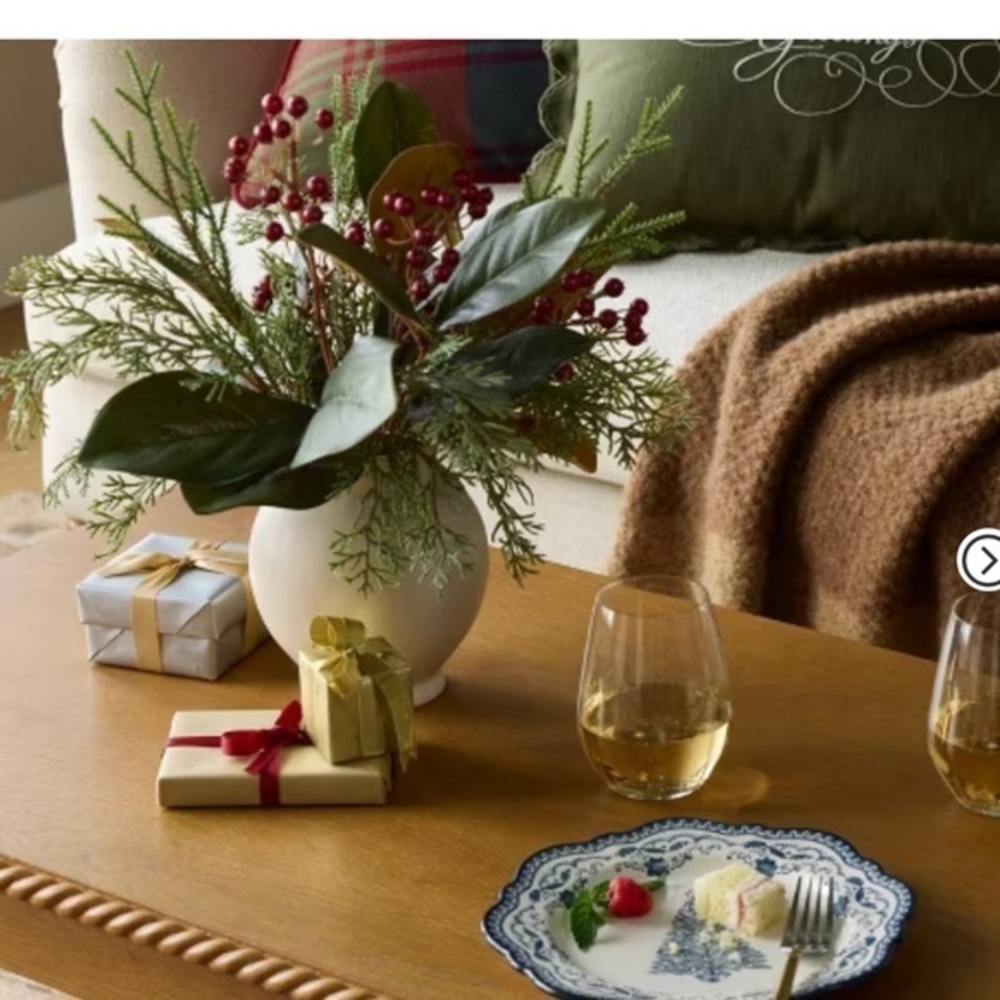 NWT Magnolia Berry Christmas Arrangement - Threshold™ designed with Studio McGee